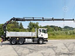 SCANIA G 410 * Kipper 5,20 m + KRAN/FUNK * 6x4 * TOP