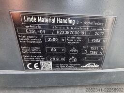 LINDE E35L-01 Batterie aus 2021 TRIPLEX 6,4m!