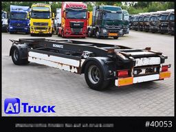 SCHMITZ ACF 20, Schlitten, zwillingsbereift, bis 7700mm Container