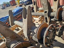 SAF SKRB9019W/ TRAILER AXLE 9 TON / DISC.