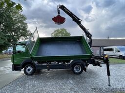 mercedes-benz Atego 1224 Zweiseitenkipper Kran Greifer *Klima*