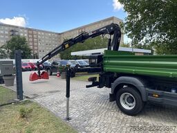 mercedes-benz Atego 1224 Zweiseitenkipper Kran Greifer *Klima*