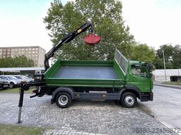 mercedes-benz Atego 1224 Zweiseitenkipper Kran Greifer *Klima*