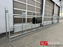 ca. 34,56 lfm. Reifenregale META für bis zu 360 Reifen! Neuware