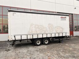 Möslein TPW 105 D 7,30  Tandem- Schiebeplanenanhänger zum Durchladen