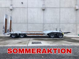 Möslein T 4 VB H1  neuer 4 Achs Tieflader hydraulischen Rampen