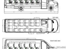 MERCEDES-BENZ Sprinter ALTAS Tourline L / Sitzplätze 19+1+1