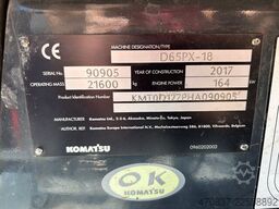 KOMATSU D 65 PX - 18 **Ketten und Laufwerk NEU**