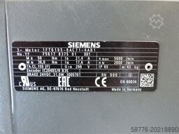 Siemens 1FT6105-8AC71-4AB1 Synchron-Servomotor SN:YFF5617837501001