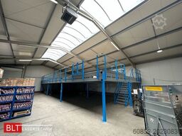 5x10m Lagerbühne , Belastung : 500kg/qm Unterkante: 2,5m , ca. 50qm Systembühne