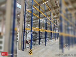 75,6 lfm Jungheinrich MPB Palettenregale H:645cm 1800kg Fachlast Schwerlastregale