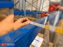 ca. 14,20 lfm BITO P4 Palettenregale H:680cm, 3000kg Fachlast, Hochregale