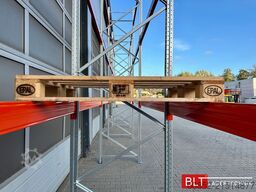 ca. 14 lfm. Palettenregale H: 650cm Fachlast: 3000 kg , 60 Palettenplätze