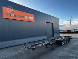 D-TEC FLEXITRAILER, 45FT HC MULTI, BPW, liftaxle, NL