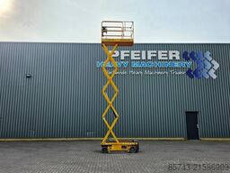 Haulotte Optimum 8 Electric, 7.77m Working Height, 230kg Ca