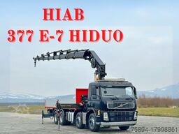 VOLVO FM 440* HIAB 377 E-7 HIDUO + FUNK / 8x4