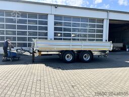 Möslein TTD 19 B  neuer 19 t Tandemkipper- Tieflader hydraulischer Klappe