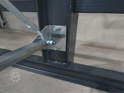 3,91 lfm. Kragarmregal doppelseitig Langgutregal 200 cm Hoch