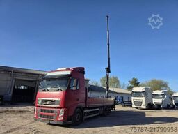 VOLVO FH 460 Globe Baustoffpritsche mit Kran Palfinger