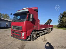 VOLVO FH 460 Globe Baustoffpritsche mit Kran Palfinger