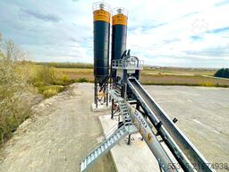 FABO Concrete Batching Plant 110 M3/H Compact Concrete Batching Plant