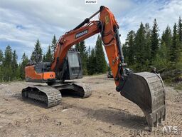 Doosan DX160LC Crawler Excavator – Tiltrotator and 2 Buck