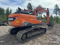 Doosan DX160LC Crawler Excavator – Tiltrotator and 2 Buck