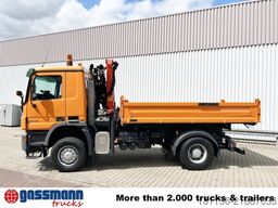 Mercedes-Benz Actros 1832 AK 4x4, Winterdienstaustattung, Kran