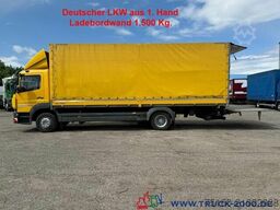 Mercedes-Benz Atego 1227 Plane Spriegel LBW BÄR 1.500 Kg + AHK