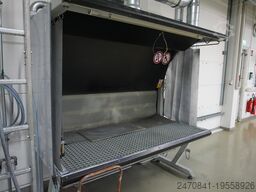 Ruwac Absaugung mit Arbeitstisch Pötter DS 64400 + IATSP 2000