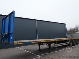 Pacton 3 axle Flatbed trailer with twistlocks