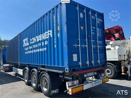 Krone sd 3 axle container semi