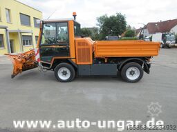 Boki HY1251B mit Vario Schneepflug Kipper 4x4