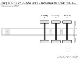 Burg BPO 12-27 CCXAX 20 FT / Tankcontainer / ADR / N...
