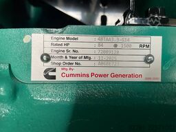 Cummins C66D5EQ - 66 kVA Generator - DPX-18507-Q