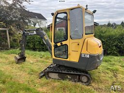 Volvo EC15B xtv excavator w/ trench bucket and hydraulic