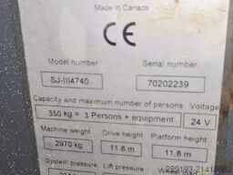 Skyjack SJ III 4740 Elektro 13,80m