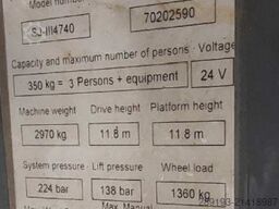 Skyjack SJ III 4740 Elektro 13,80 m