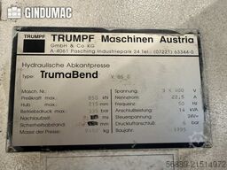 TRUMPF TrumaBend V85 S