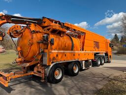MERCEDES-BENZ Assmann Auflieger Saug-Druck-Kombi  / Recycler