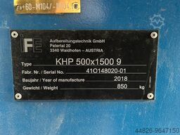 IFE Aufbereitungstechnik GmbH KHP 500x1500 9-S