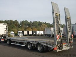 Humbaur HTD 30 85 25 K Tieflader hydr. Rampen