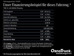 MAN TGE 3.140 DOKA Pritsche Klima, 7-Sitze