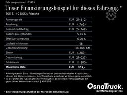 MAN TGE 3.140 DOKA Pritsche Klima, 7-Sitze