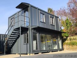 Bürocontainer / Wohncontainer / Baucontainer Modell MODULHAUS  57,6 m²