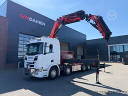 Scania R580 V8 8x2 Trekker/Bakwagen Palfinger PK 78002...