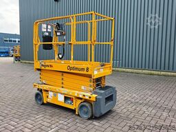 Haulotte Optimum 8 Electric,Batteries(07-2025),7.77m Workin