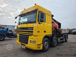DAF 95XF / 8X4 / 35m Kran Palfinger PK90002 / WINCH