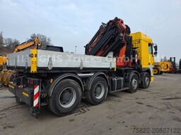 DAF 95XF / 8X4 / 35m Palfinger Kran PK 90002 / Winch