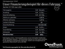 MERCEDES-BENZ Sprinter 317 CDI maxi L3H2 Automat,Kamera,Mod 25